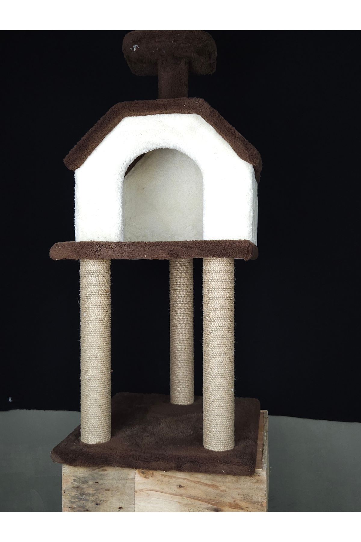 2 KATLI KEDİ EVİ küçük görsel