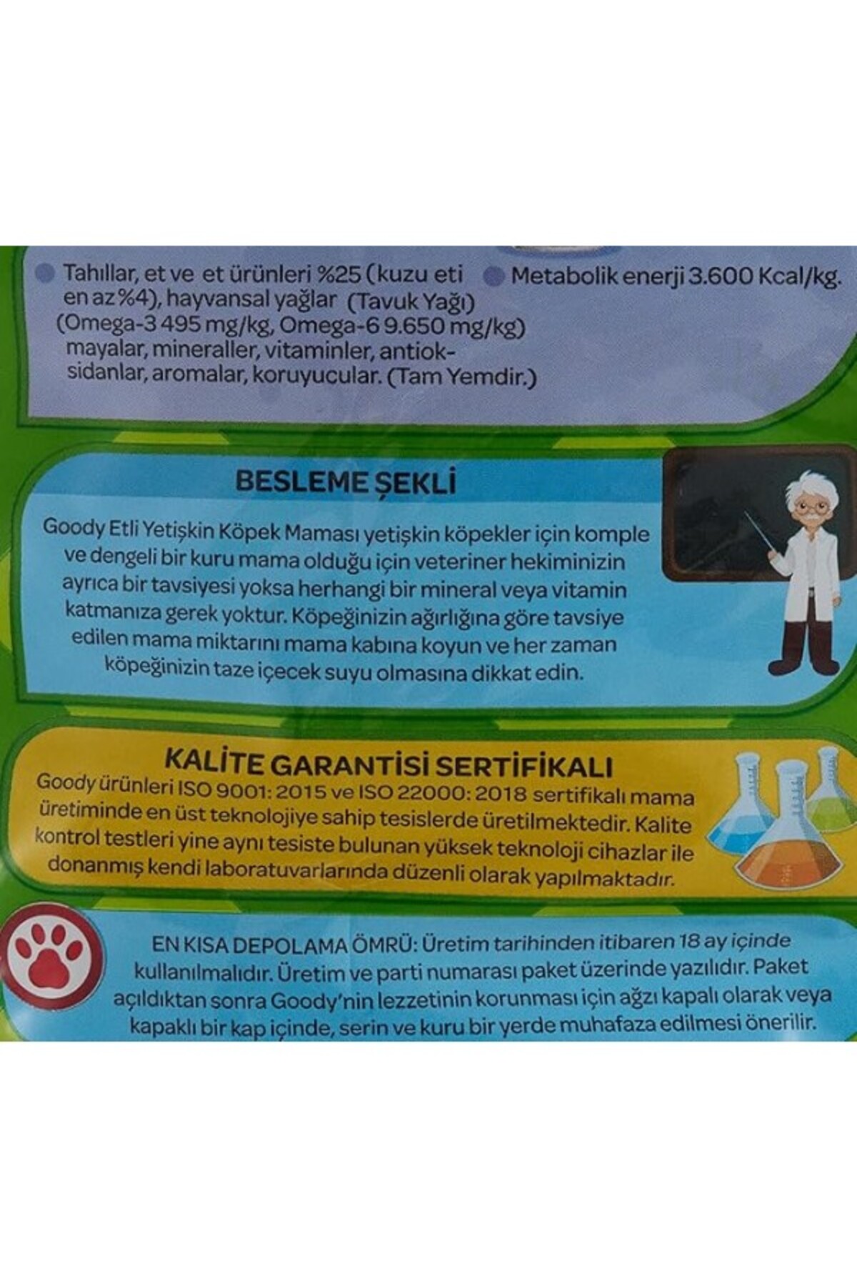 Goody Maintenance Yetişkin Köpek Maması 15 Kg küçük görsel