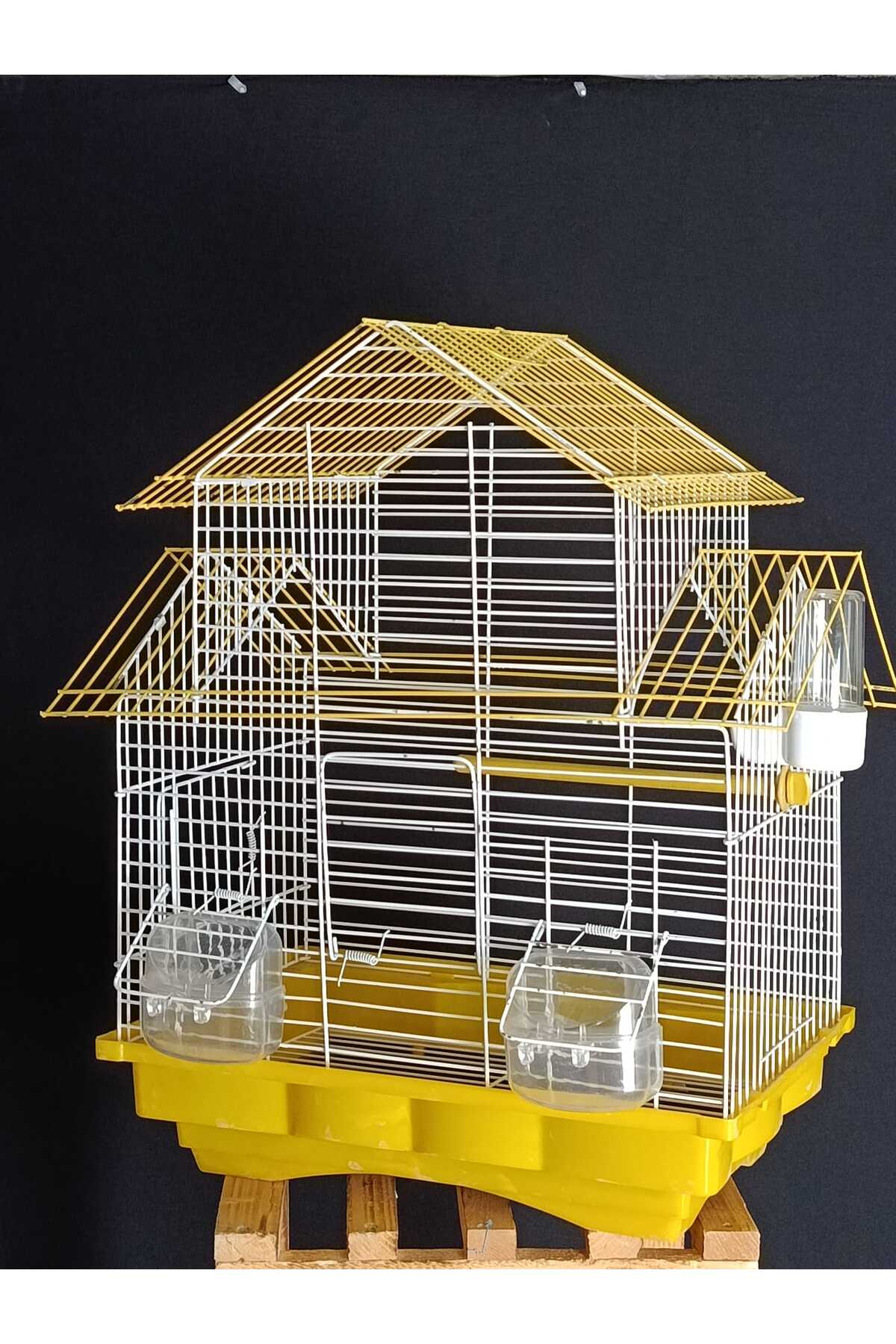 Muhabbet kuşu Kanarya kafesi aksesuarlar dahil küçük görsel