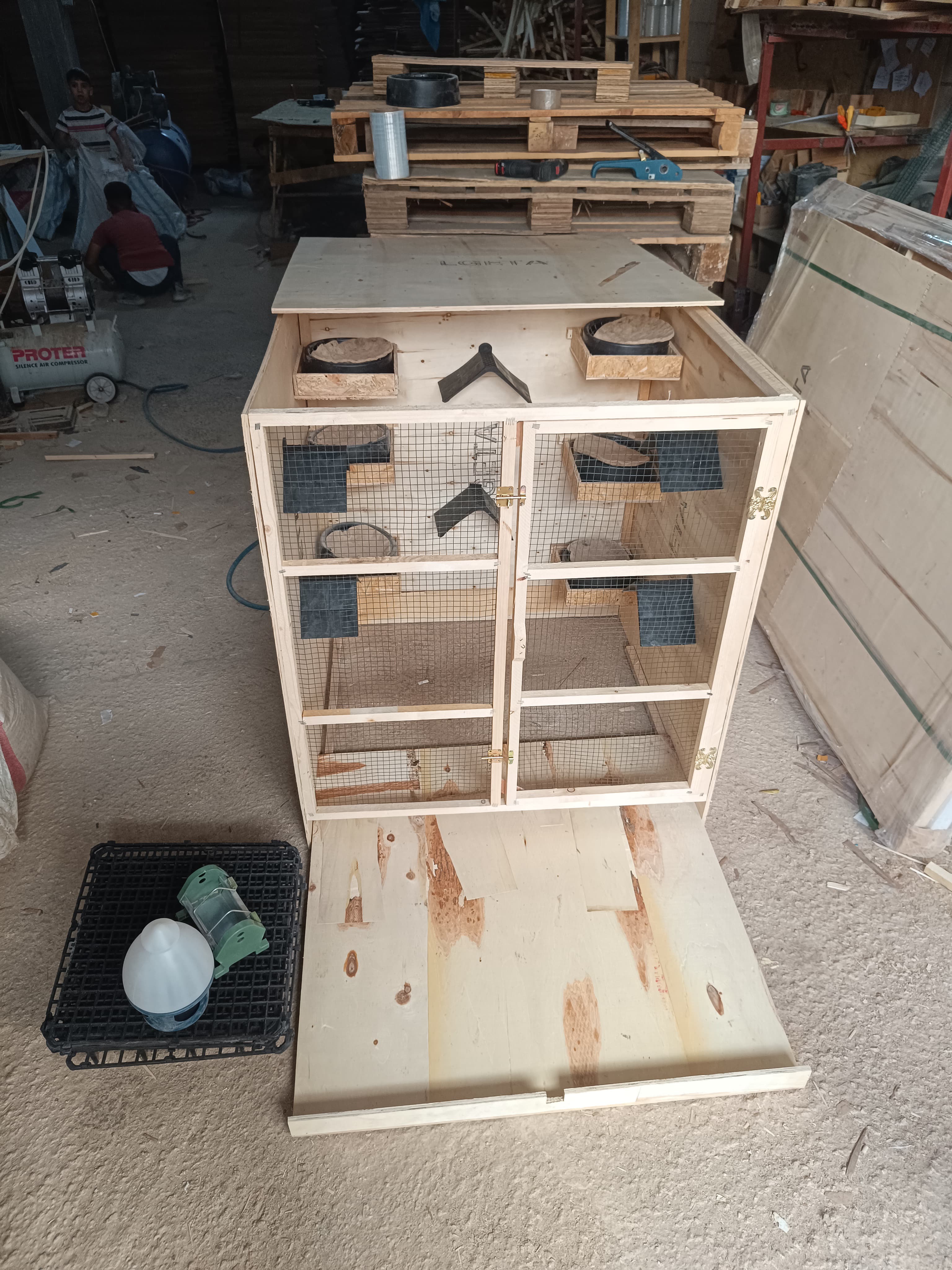 Özel Yapım Güvercin Kafesi küçük görsel